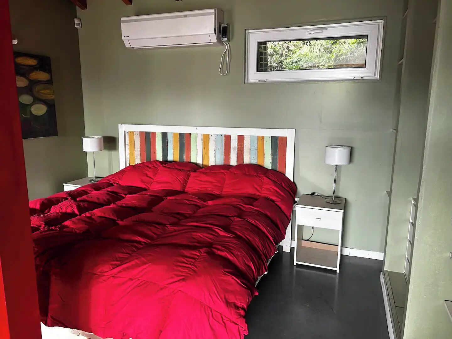 1 habitación, acceso a internet y ropa de cama 