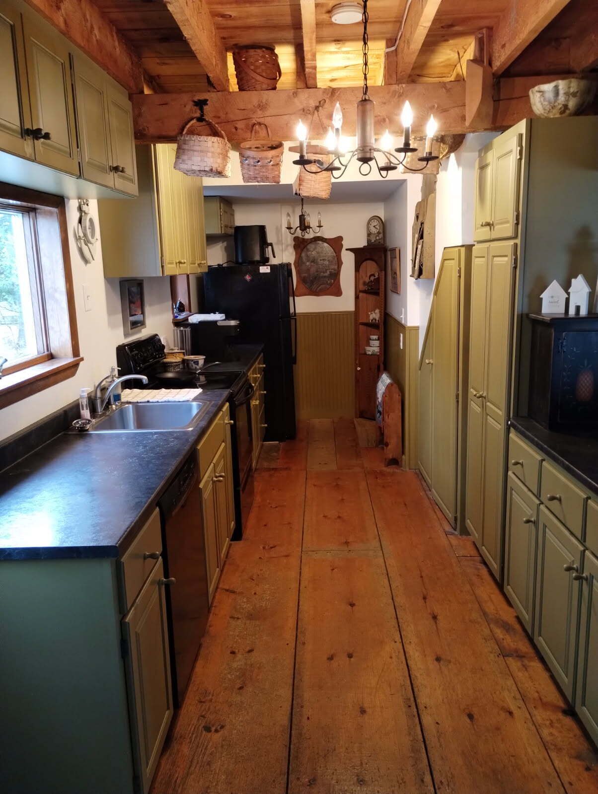 Microwave, stovetop, dishwasher