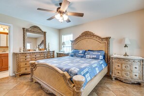 3 bedrooms, iron/ironing board, WiFi, bed sheets