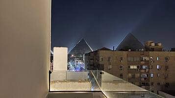 Kamar Triple Deluks, beranda, pemandangan gurun | Wi-Fi gratis