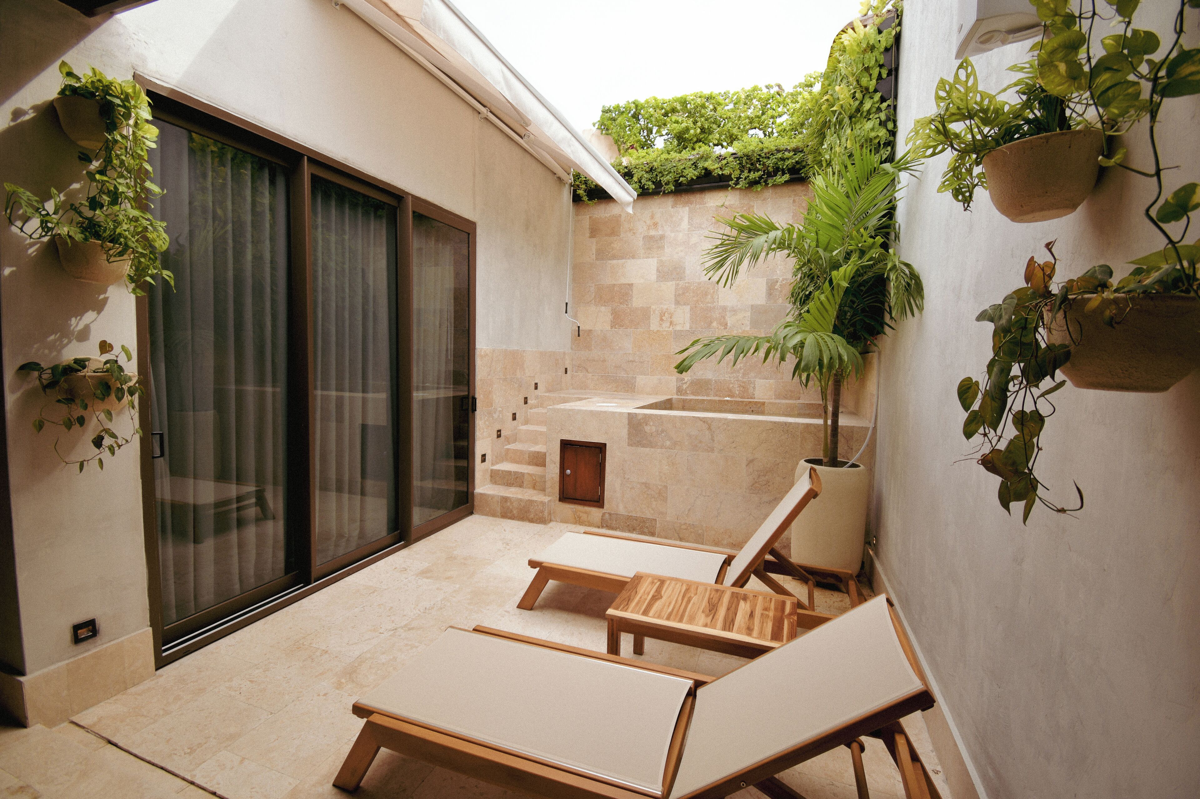 Alberca al aire libre 