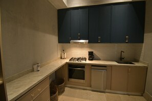 Maison en rangée Deluxe, balcon, vue sur la ville | Cuisine privée