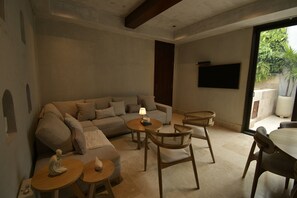 Casa adosada Deluxe, balcón, vistas a la ciudad | Zona de estar