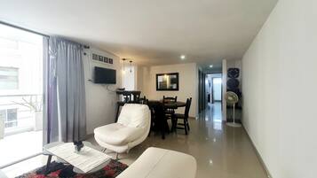 Maison mitoyenne Deluxe, balcon, vue ville | Coin séjour