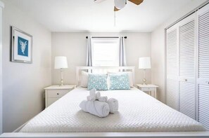 4 dormitorios, escritorio, wifi gratis y ropa de cama