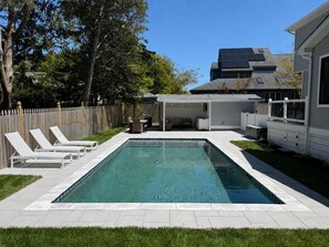Udendørs pool, opvarmet pool