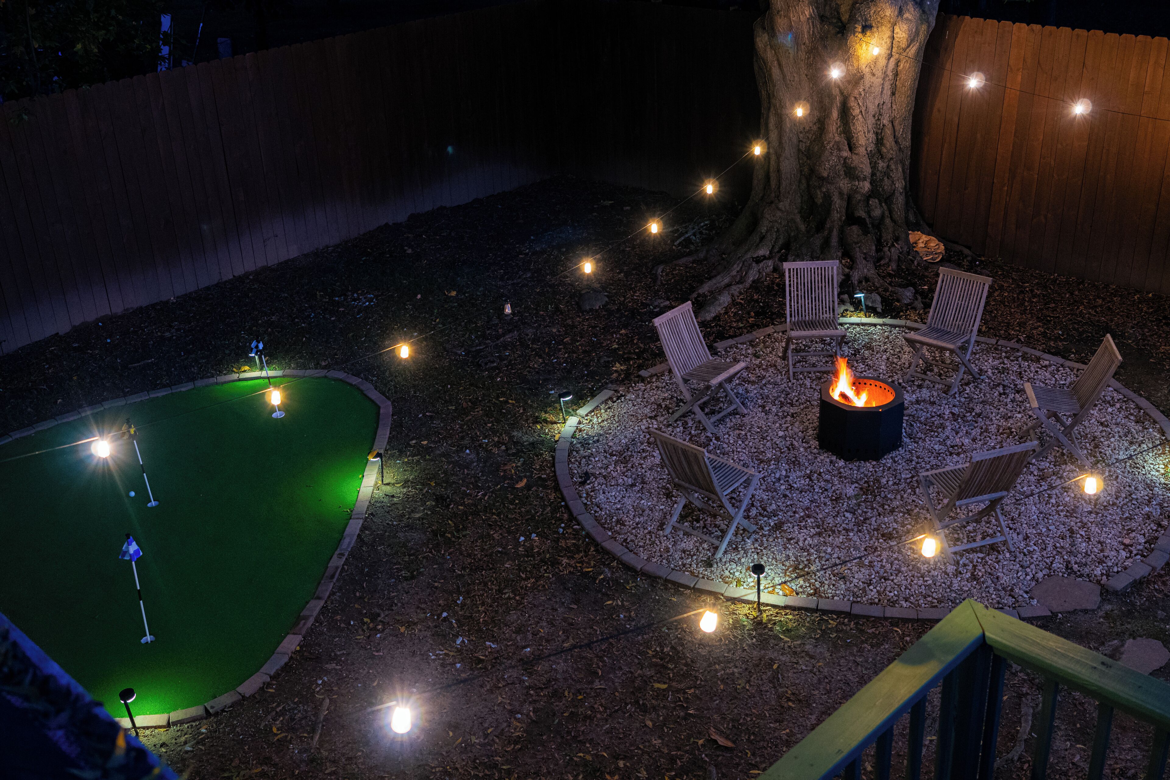 Enceinte de l’hébergement