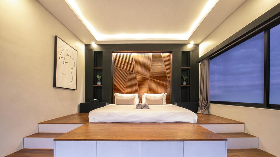 Villa MJ Modern 4BR with Pool & Rooftop