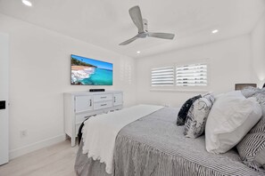 Desk, iron/ironing board, free WiFi, bed sheets