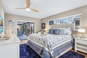 3 bedrooms, desk, iron/ironing board, free WiFi