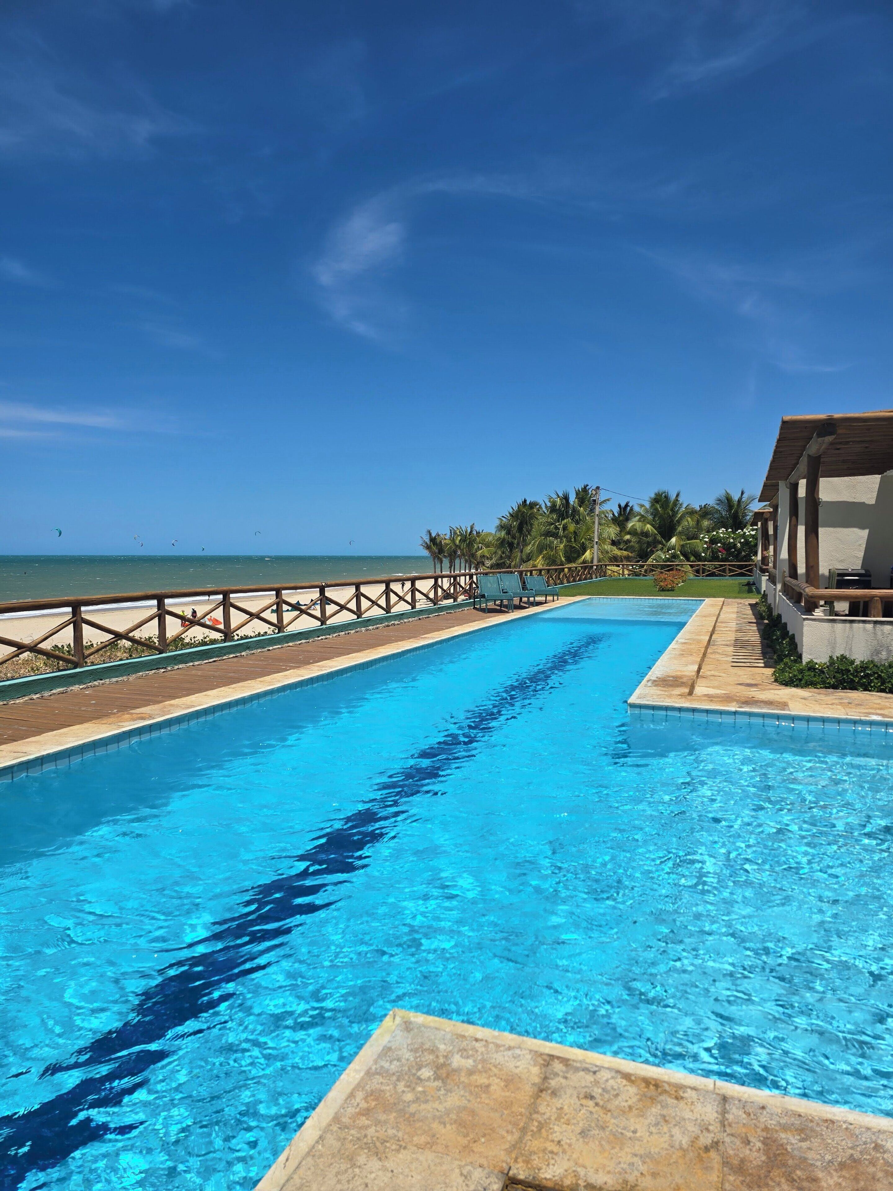 Alberca al aire libre 