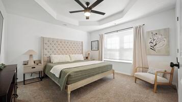 4 bedrooms, WiFi, bed sheets