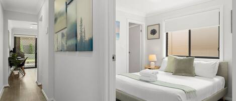 2 habitaciones, wifi gratis y ropa de cama