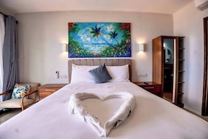 Maison, plusieurs chambres, patio, vue ville | 1 chambre