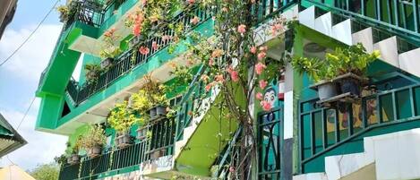 Fachada del alojamiento