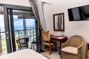 منزل - غرفة نوم واحدة - منظر للمدينة | شرفة