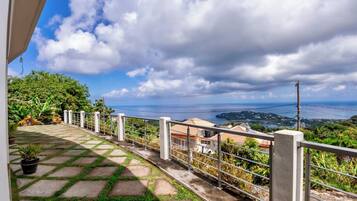 House, Multiple Bedrooms, City View | Property grounds