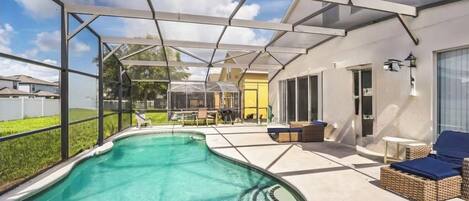 Außenpool, beheizter Pool