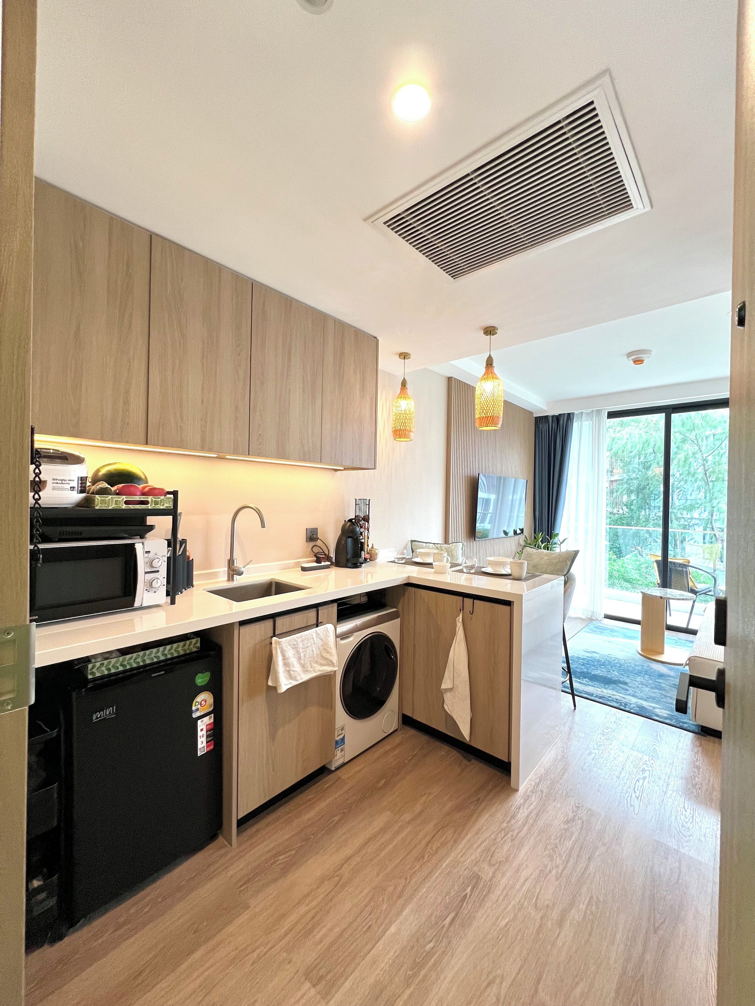 Condo, Balcony | Private kitchen