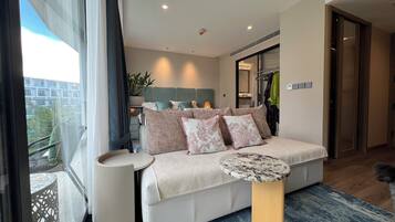 Lejlighed - balkon | Opholdsområde