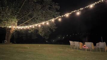 Overnatningsstedets område