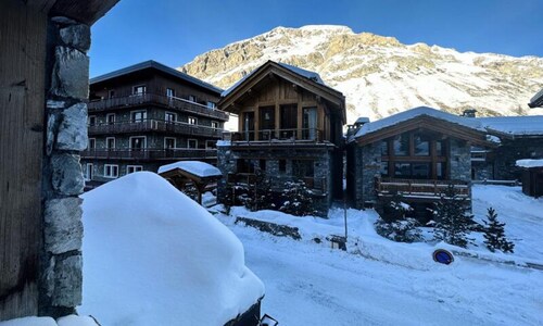 Studio for 3 People in Val D'isere, 300m From the Village Center and 100m From the Slopes