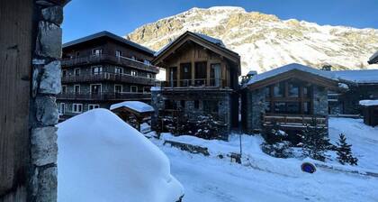 Studio for 3 People in Val D'isere, 300m From the Village Center and 100m From the Slopes