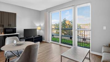 Televisie en een kantoor