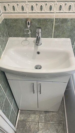 Towels, soap, toilet paper
