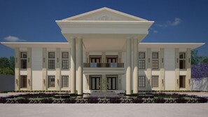 Fassade der Unterkunft