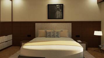 Premium Suite, Balcony, Resort View | Desk, iron/ironing board, free WiFi