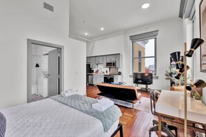 Strykejern/-brett, wi-fi (inkludert) og sengetøy