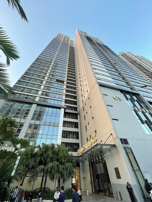 Front of property - Vinhomes D'Capital Paradise Apartment (Cau Giay)