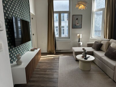 时尚的一卧室加客厅公寓 根特城堡