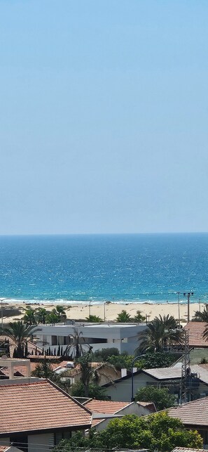 Beach - 5-Bedroom Sea-View Penthouse with Huge Private Terrace. Perfect for families (Ashdod)