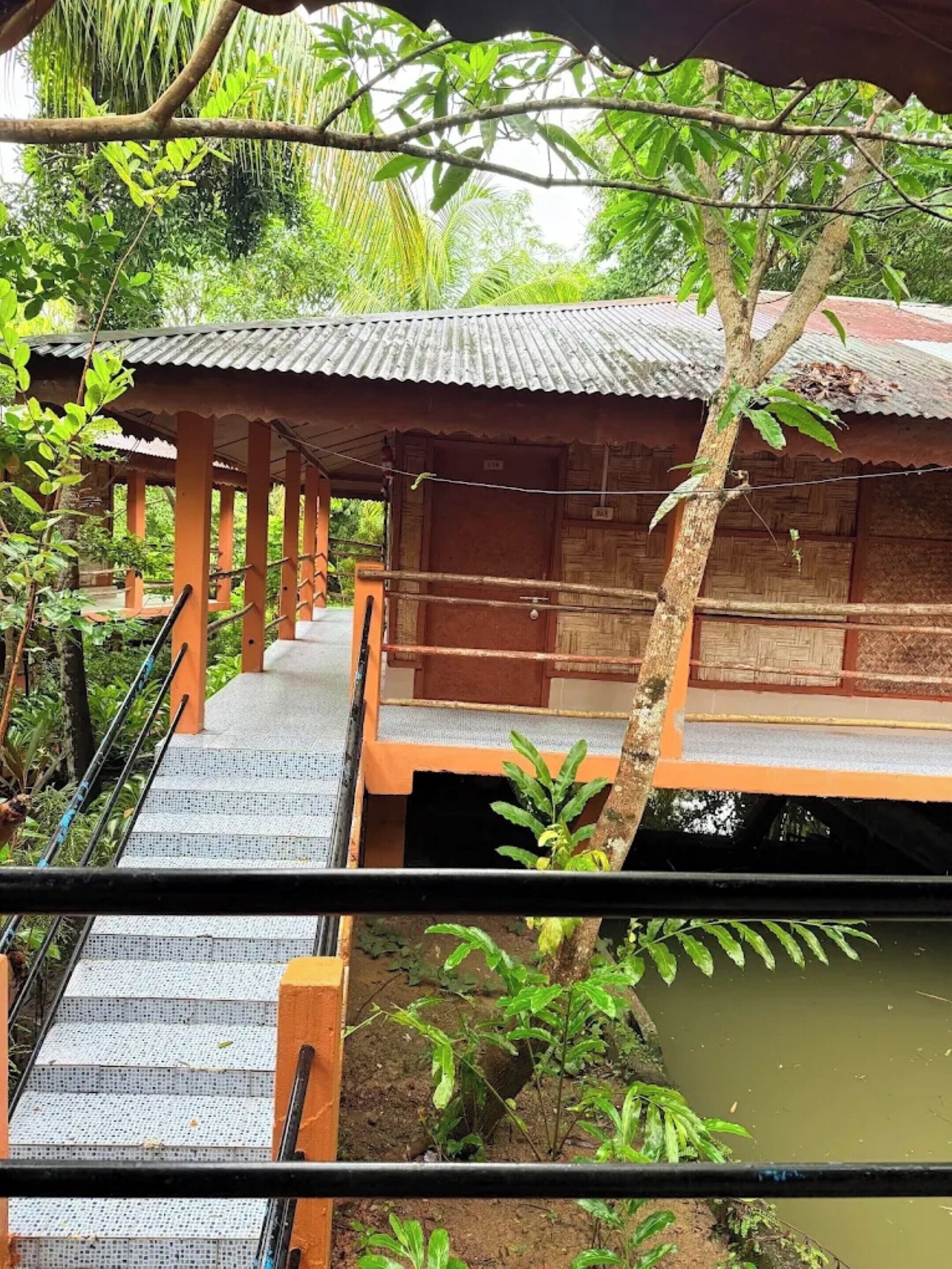 Voorkant van accommodatie