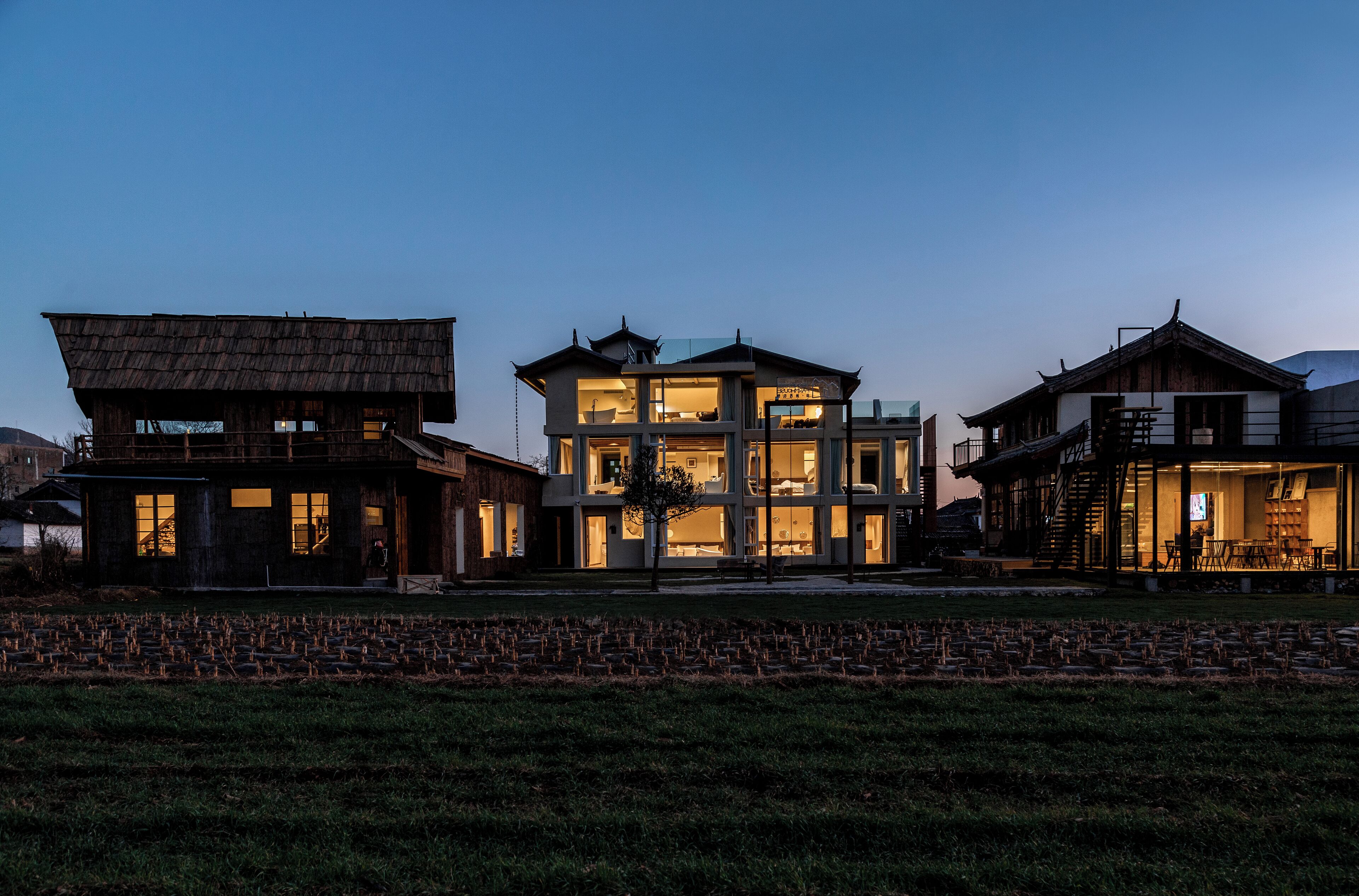 Fachada de la propiedad