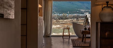 Suite Studio Sénior, patio, vue montagne