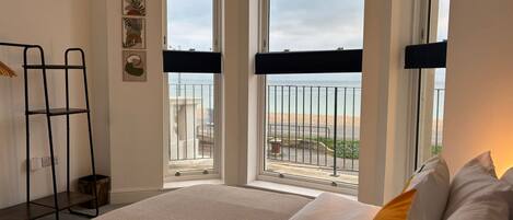 Luksus-lejlighed - balkon - strandudsigt | Strygejern/strygebræt, gratis Wi-Fi