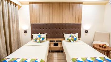 Free WiFi, bed sheets