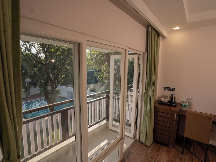 Desk, laptop workspace