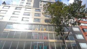 Facciata della struttura