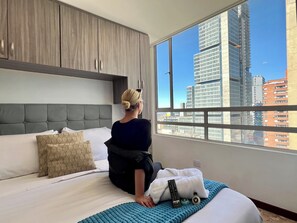 Executive-Loft, Stadtblick | Verdunkelungsvorhänge, kostenloses WLAN