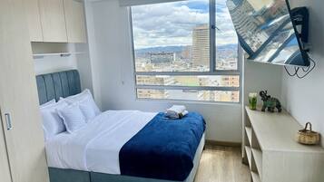 Loft Comfort, vista città | Tende oscuranti, Wi-Fi gratuito