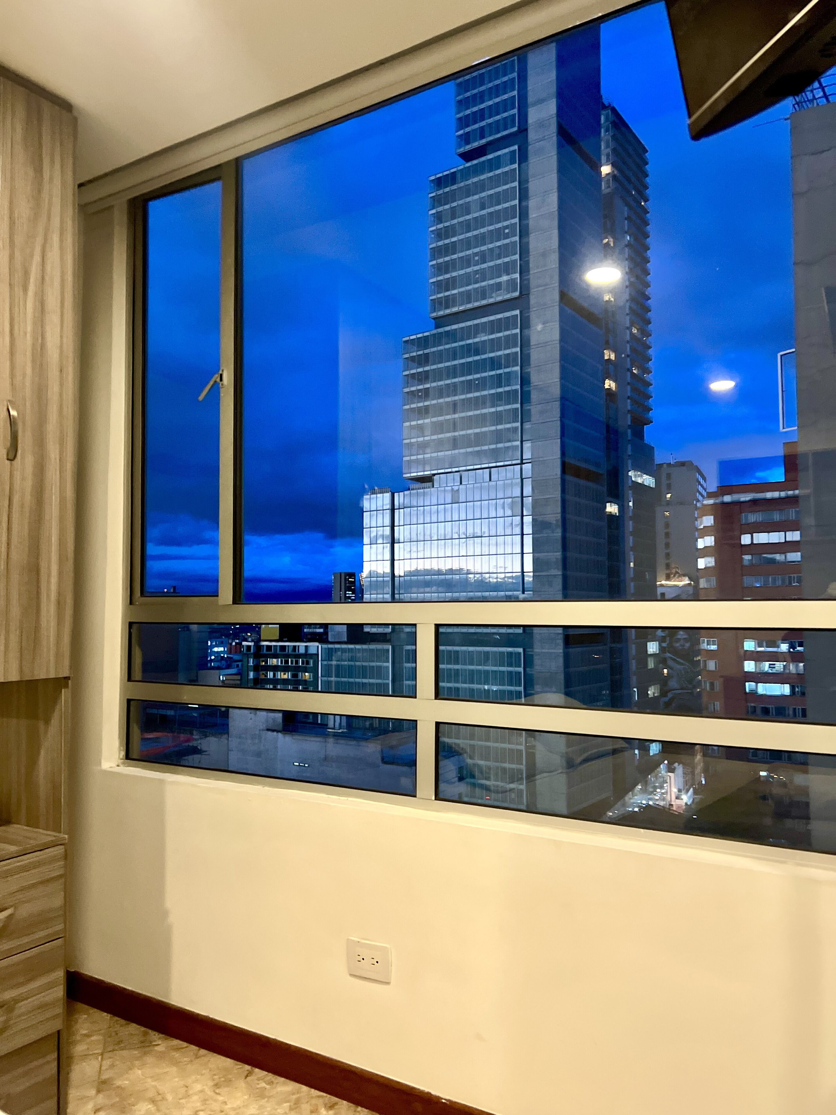 City view from property