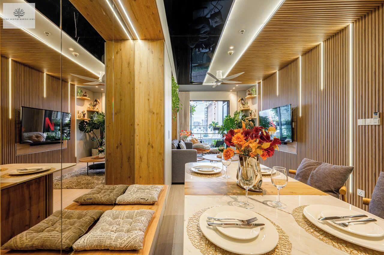 奢华公寓, 3 间卧室, 无烟房, 城市景观 | 起居区 | 24-英寸电视（配备数码频道）