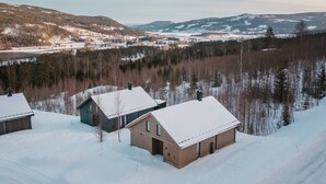 Ferienhütte, 4 Schlafzimmer, Balkon, Seeblick | Aussenbereich