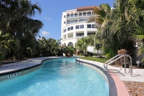 Indoor pool, a heated pool