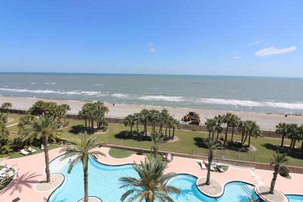 A glimpse of paradise from your balcony