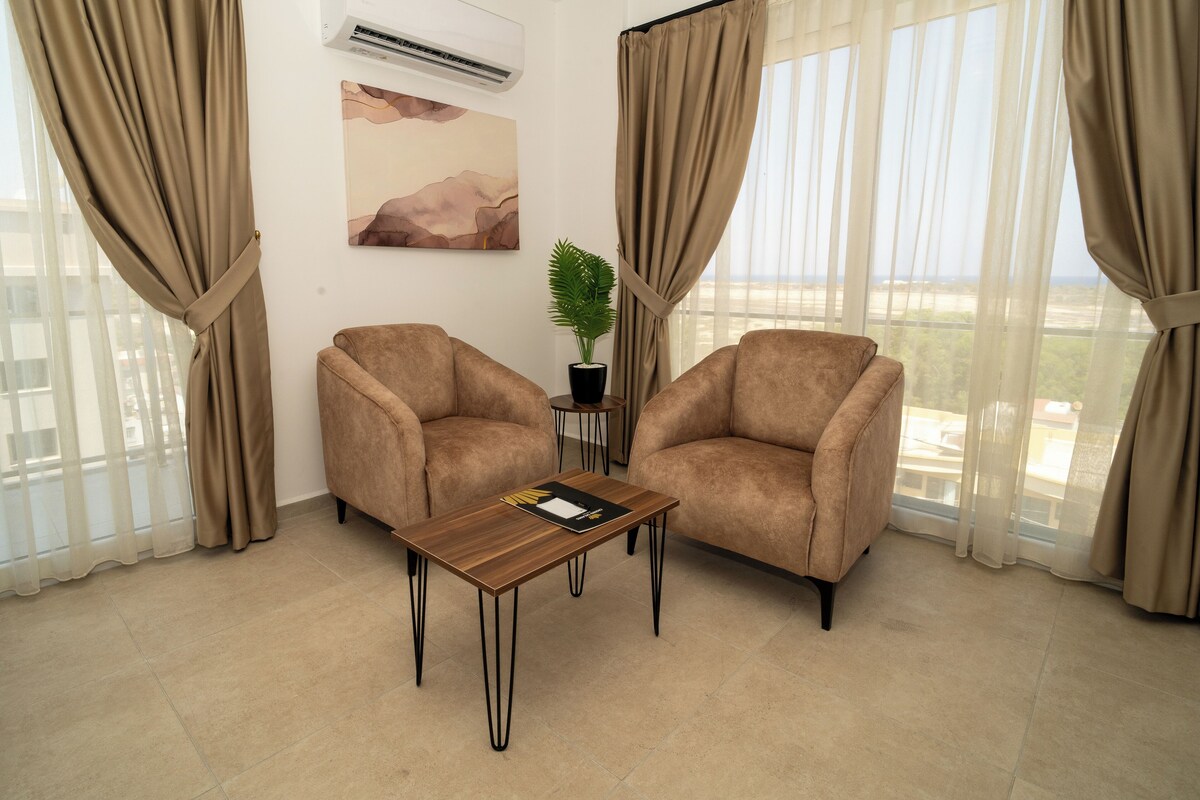 Standard Stüdyo Süit, Balkon, Deniz Manzaralı | Oturma alanı